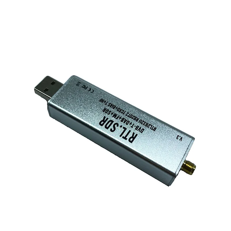 SilverSDRReceiver TCXO Temperature Compensation High-Stability Full- Software Receiver，Aviation Band ADSB