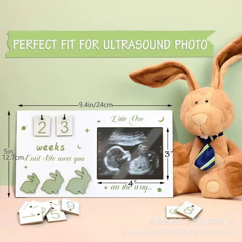 

Памятная фоторамка для новорожденных, беременных, ультразвуковая фоторамка, подставка для роста ребенка, памятный подарок