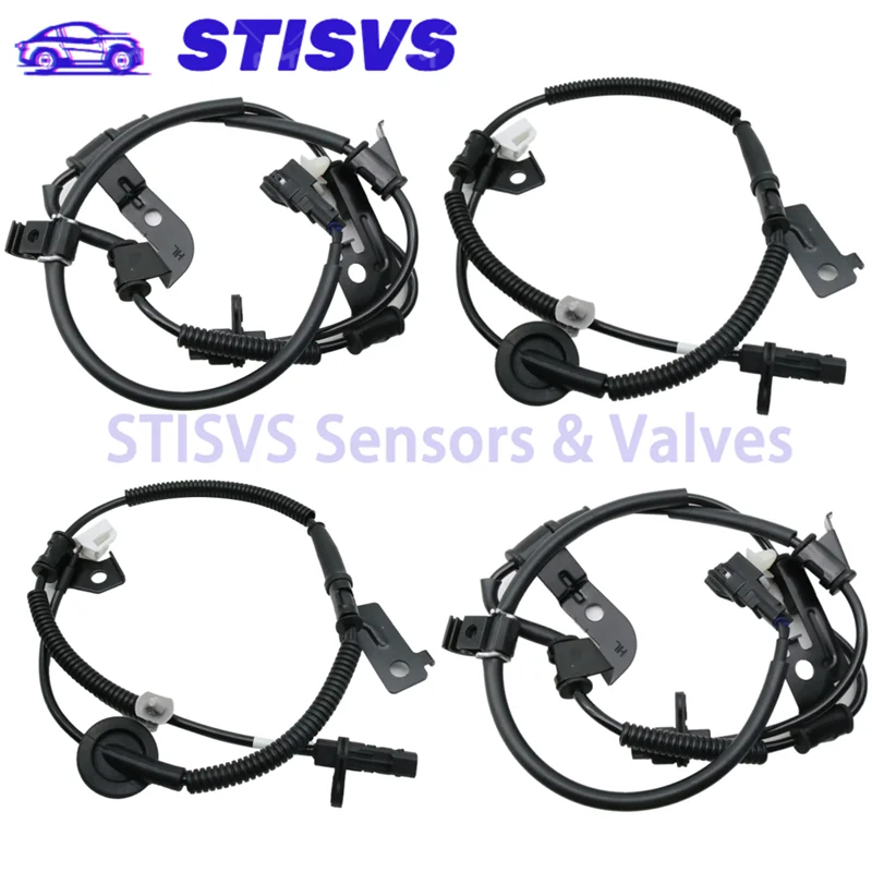 59810-3K000 4PCS Front Rear Left/Right ABS Wheel Speed Sensor For Hyundai Sonata NF 59830-3K000 59910-3K000 59930-3K000 New