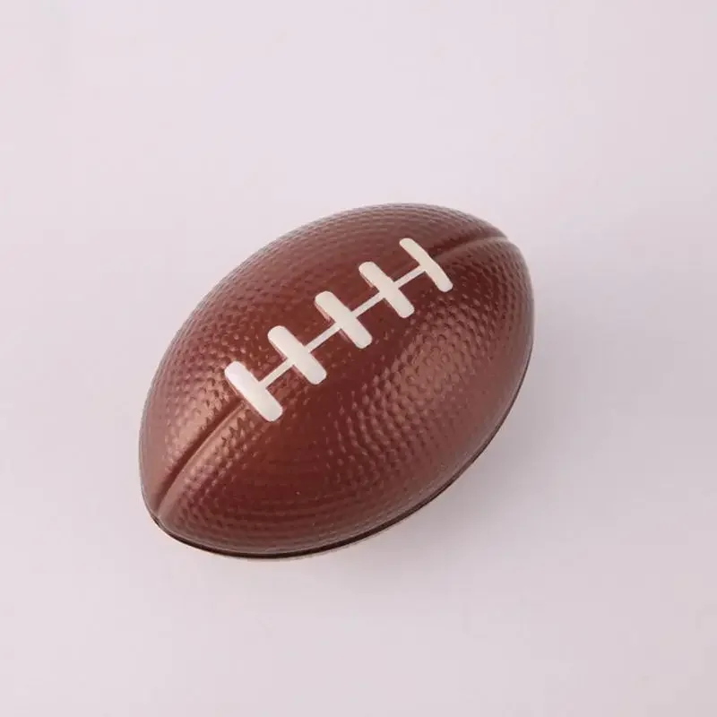 1/2PCS Mini Foam Rugby Non-inflatable Ball for Children Game Ball Small American Football Child Toys Anti-stress Soccer Squeeze