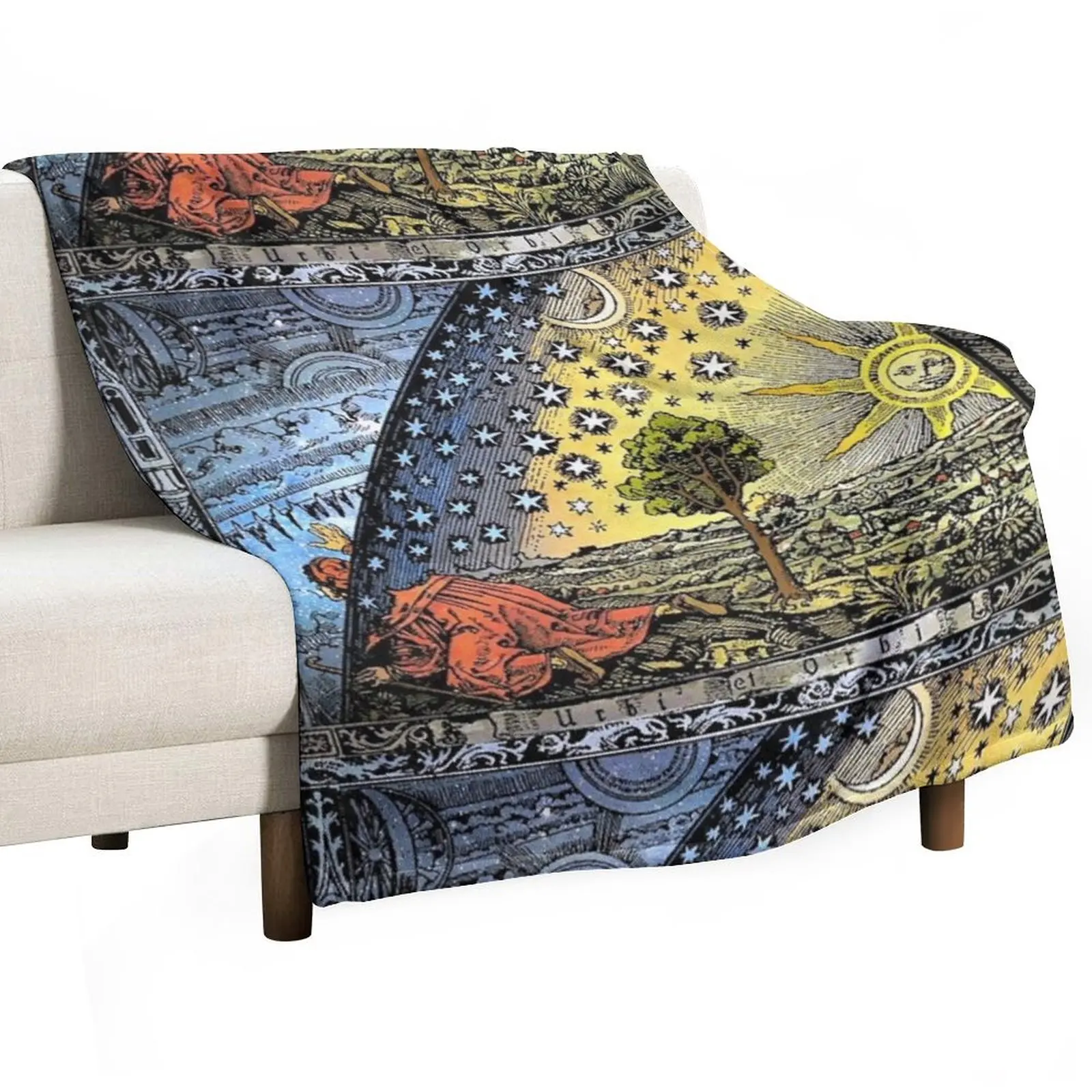 

Flammarion Throw Blanket Cozy Home Blanket Gift for Christmas Holiday