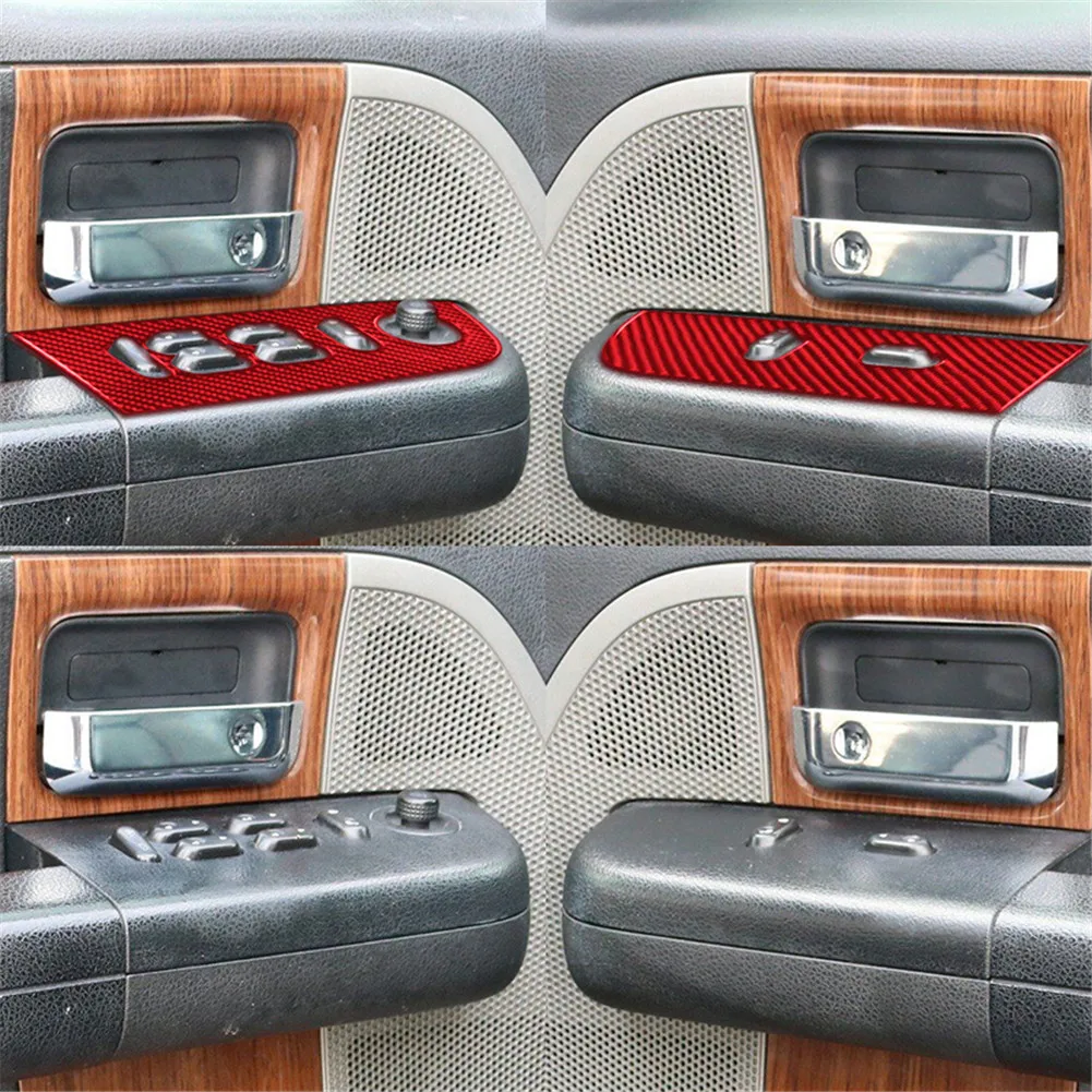 

For Ford F-150 FX4 2004 2005 2006 2007 2008 imitation Carbon Fiber Car Stickers Cover Trim Car Interior Decorative Accessories