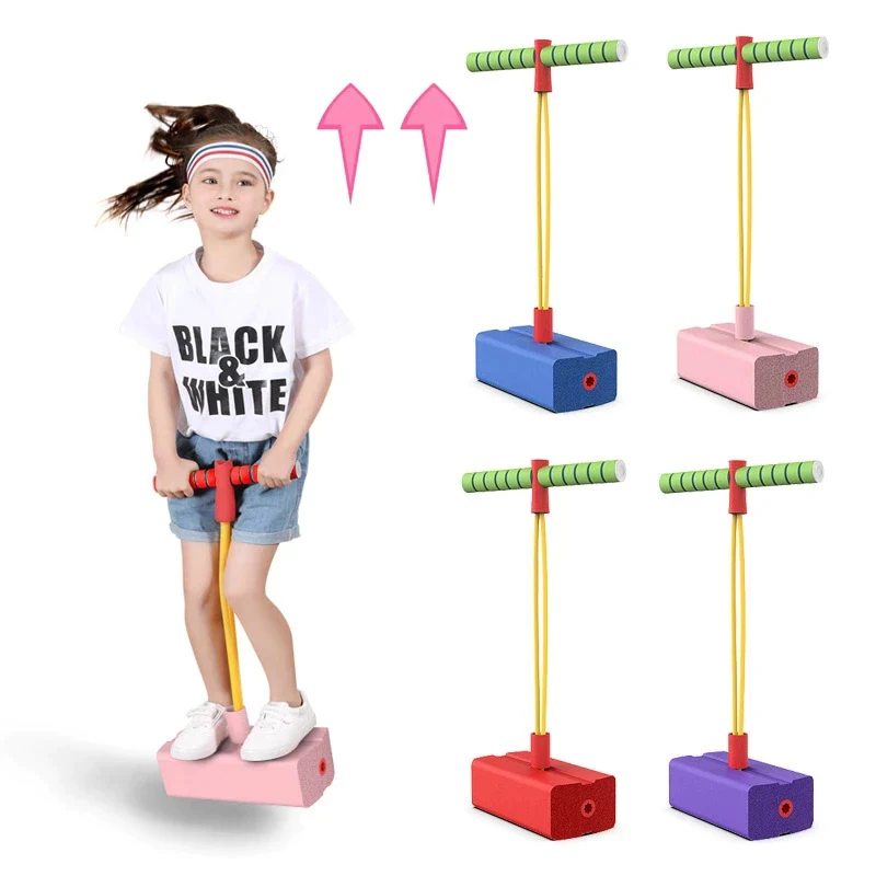 Giochi sportivi per bambini giocattoli schiuma Pogo Stick Jumper Indoor Outdoor Fun attrezzature per il Fitness migliora i giocattoli sensoriali di