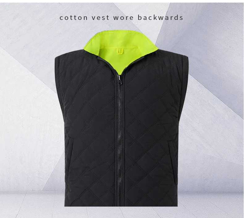 Safety Jacket Reflective Waterproof Windproof Coldproof Hi Vis 7 in 1 Parka Windbreaker Workwear with Detachable Cotton Linner