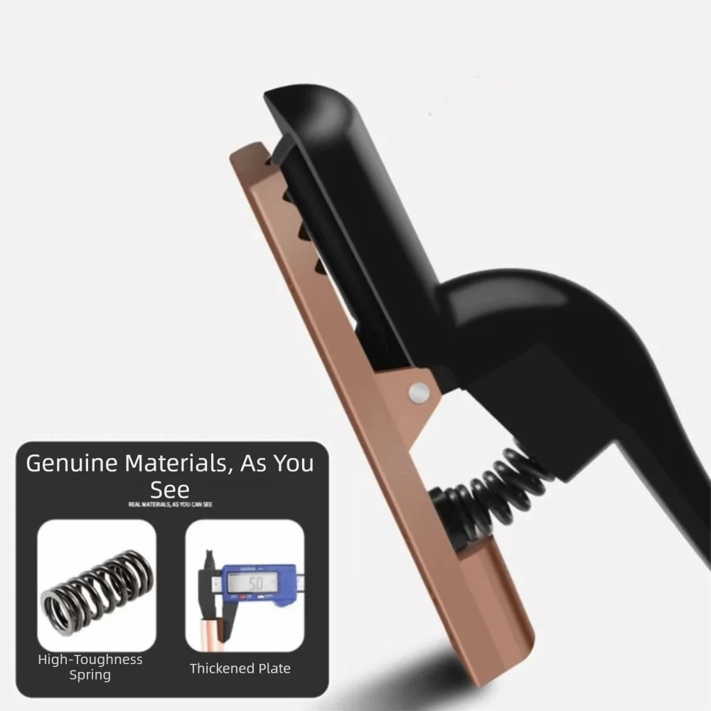 300A Electrode Clamp Insulated Handle Copper Jaw Welder Electrode Clamp Heat Resistant Welding Machine Clamp Welding Accessories
