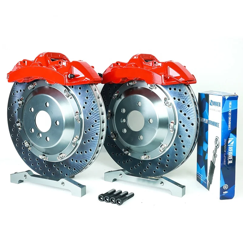 Performance Brake Kit 6 Piston Brake Calipers GT6 Big Brake Kits For Nissan Infiniti G25/35/37 M25/35/37 Q50 3.7 Q60