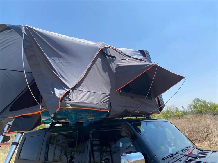 Premium Space Luxury Version Outdoor Aluminum Hard Shell SUV Car Roof Top Tent