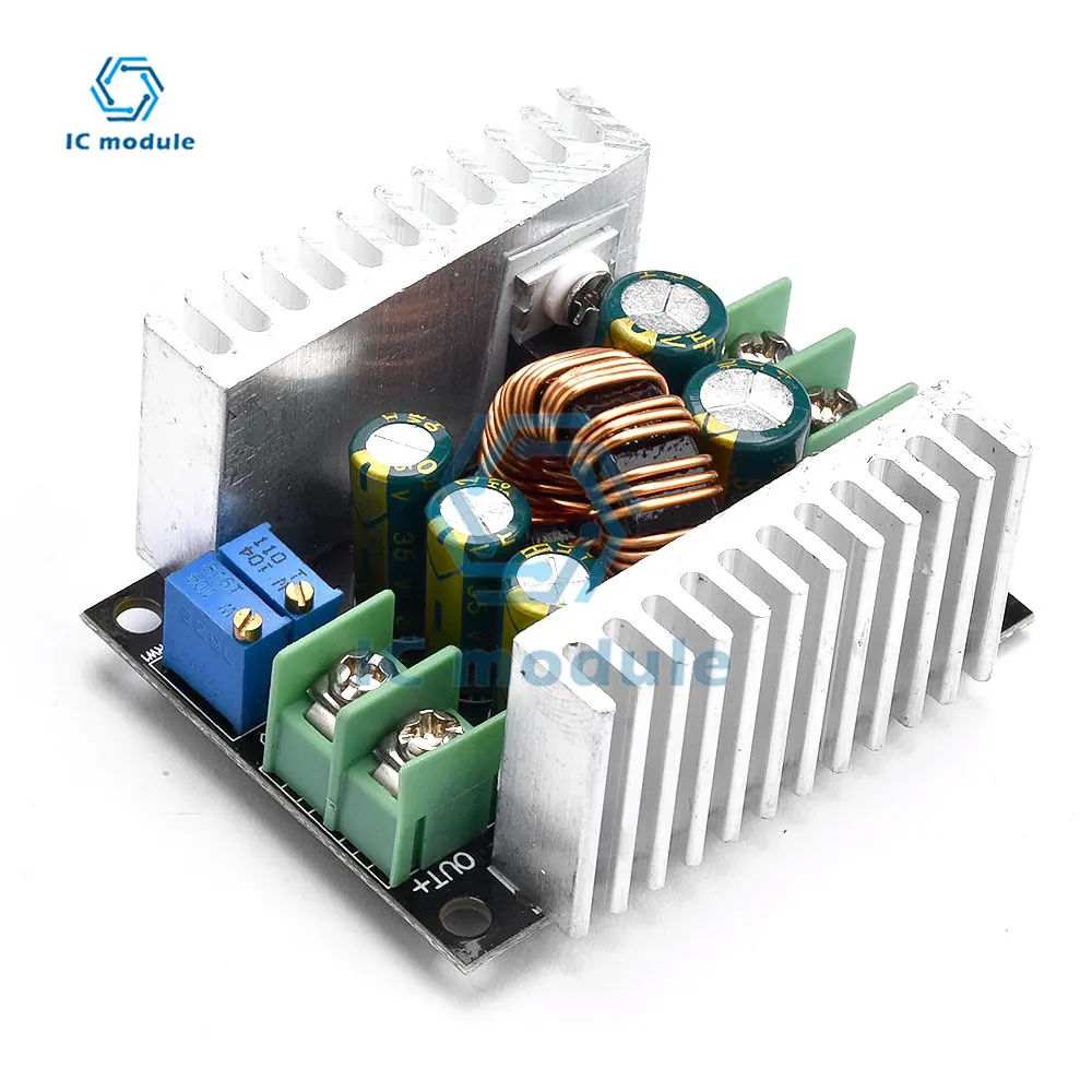 DC-DC step-down conversion module 300W 20A constant current adjustable step down module Short Circuit Protection