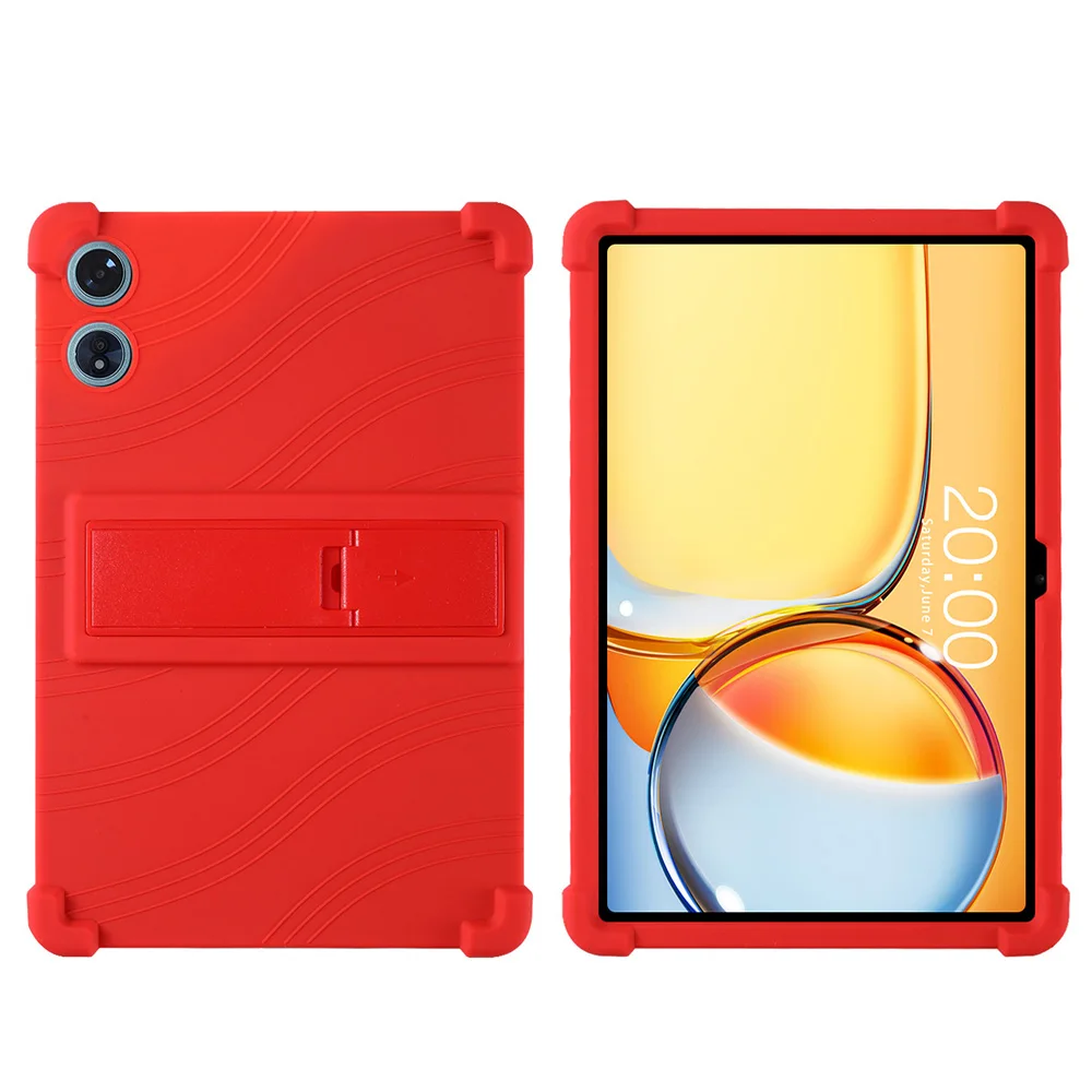 For Teclast P50 AI Tablet 11" Android 15 Case Shockproof Cover Soft Silicon Stand Protective Shell