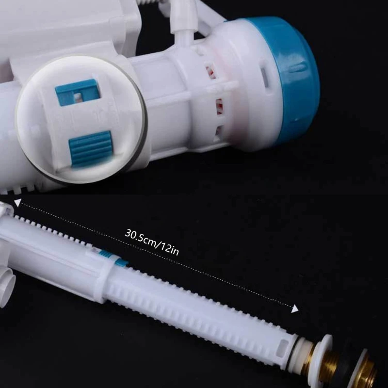 Universal Toilet Fill Valves set Adjustable Height Toilet Tanks Fill Valves Replacement Easy Install Anti Leak for Toilets