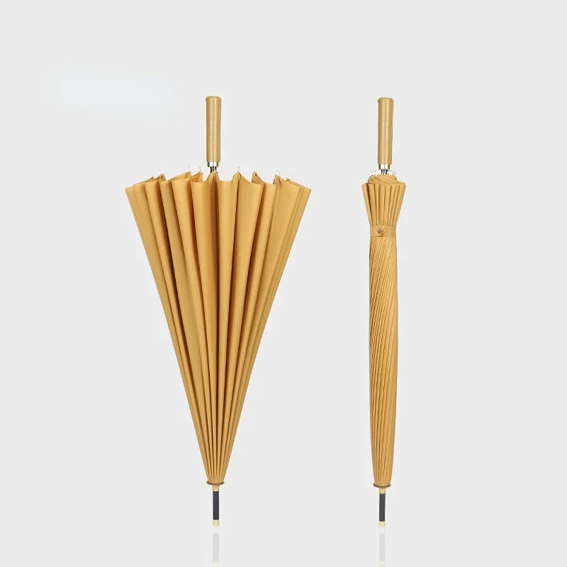 

Усиленный мужской длинный зонт, большой роскошный винтажный складной женский зонт, ветрозащитный Paraguas, гибкие товары для дома