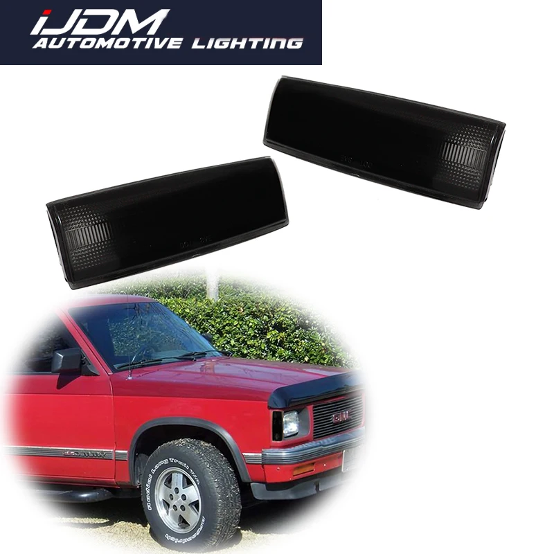 For Chevrolet S10 Blazer For GMC Jimmy S15 Sonoma For Oldsmobile Bravada Base Car Front Side Marker Parking Light Cover Shells