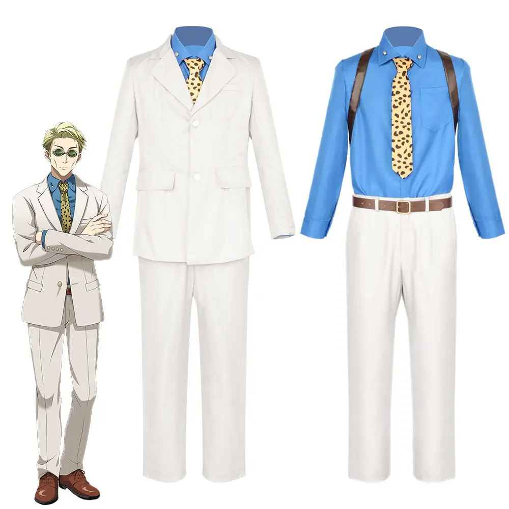 أزياء أنيمي Jujutsu Kaisen Nanami Kento Gojo Satoru أزياء تنكرية للرجال والنساء لحفلات الهالوين ملابس لعب الأدوار هدية عيد ميلاد #3