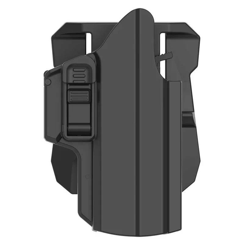 Imagem -05 - Universal Polímero Ipsc Coldre Rotação de 360 Graus Baixo Passeio Paddle Owb Coldre para Glock 19 17 45 Beretta Apx Walther cz P07