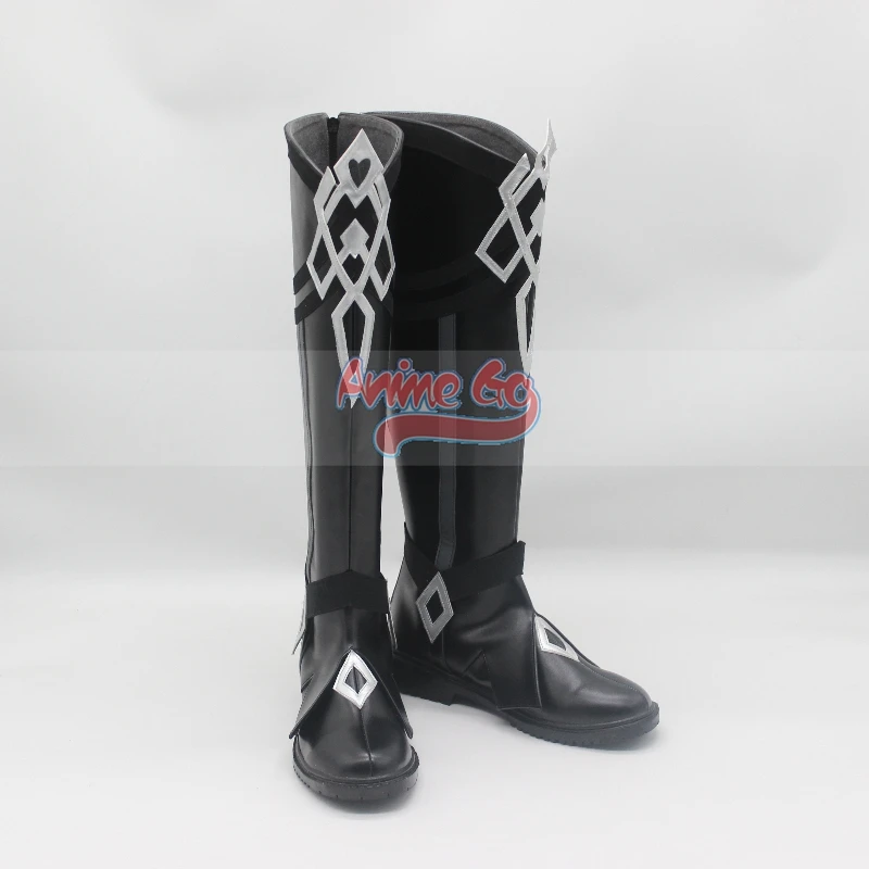 Der Kapitän Cosplay Schuhe Genshin Impact II Capitano Stiefel für Männer c09321