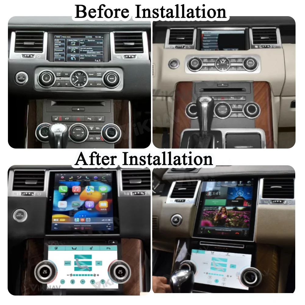 Car Radio For Range Rover Sport L320 2005-2013 10.4 inch Touch Screen 128GB GPS Navigation Multimedia Android player Head Unit