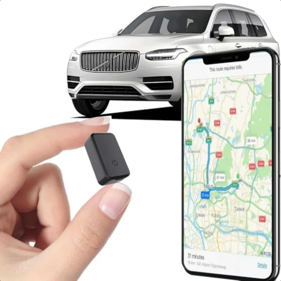

Mini GPS Tracker for Vehicles No Subscription Car GPS Tracker Portable Real Time Magnetic GPS Tracking Device for Cars Full Glo