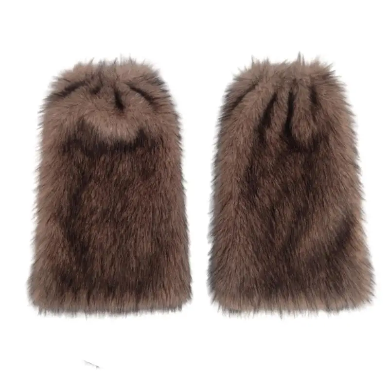 

A52E Contemporary Wolf Role Play Outfit Detailed Ear Headpiece And Paws Gloves Fashion Costume Accessory