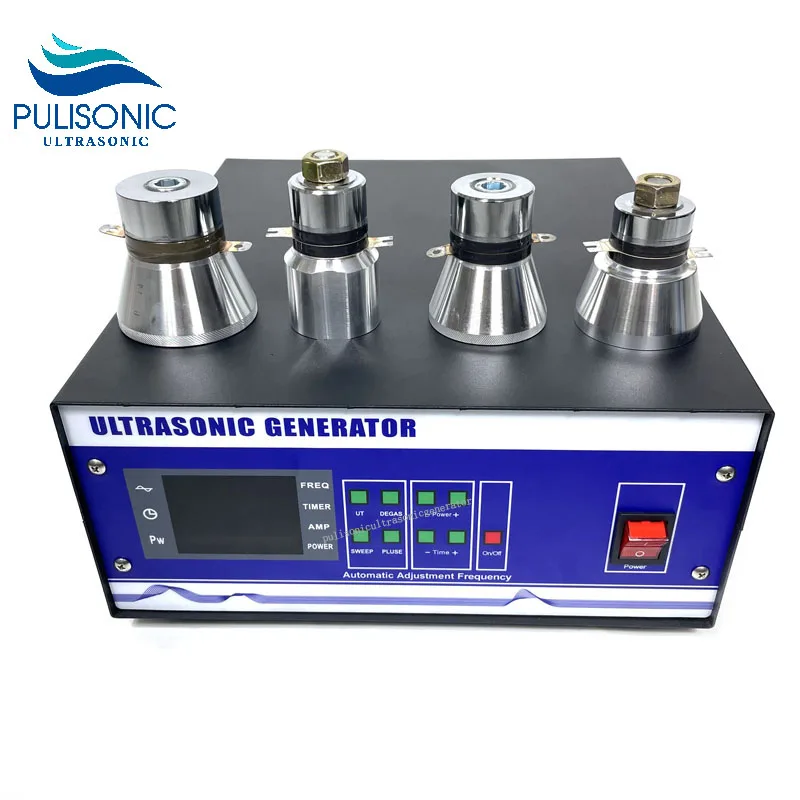 High Power Ultrasonic Cleaning Tank Drive Generator Power Box 2400Watt 110V Or 220V