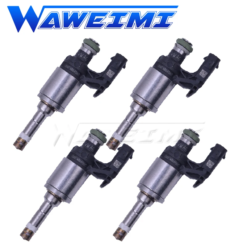 

WAWEIMI OEM 04E906036C Fuel Injector 4 PCS Set Good Quality 100% test for A1 A3 SKODA YETI FABIA VW JETTA BEETLE L4 V8