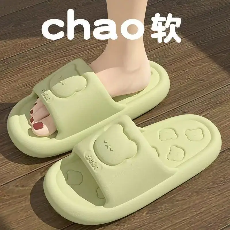 Two wear bear hole shoes, women's new summer wear non-slip, long-term wear is not tired, seaside beach bag head slippers