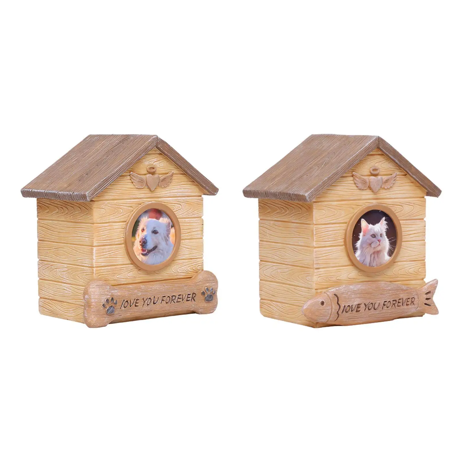 Pet Cremation Urn for Dogs and Cats,Urn for Dogs and Cats,Memory,Pet Memorial Box,Memorial Keepsake Urn for Toys,Collar