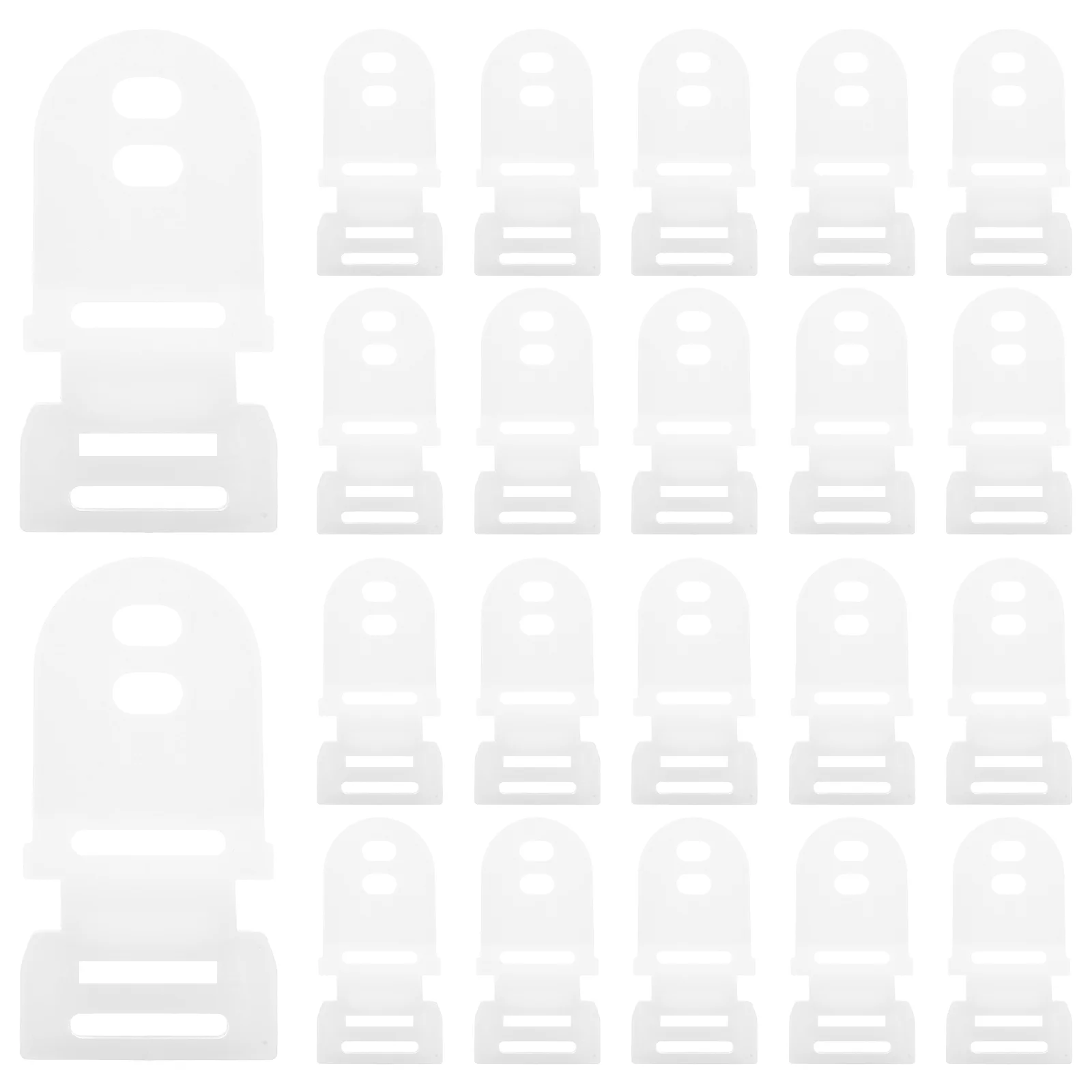 

20 Pcs Hard Hat Buckle Safety Strap Attachment Chin Clip Lining Accessories Plastic