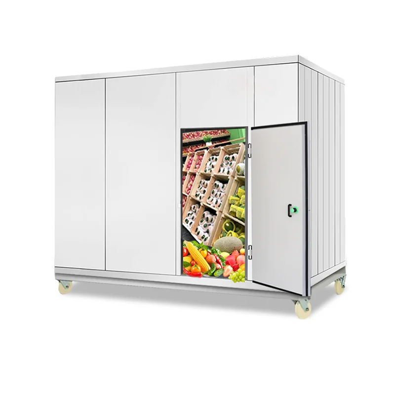 Cold Storage Free zing Blast Freezer Room For Potato Meat Fish Chicken Seafood With Refrigeration Unit