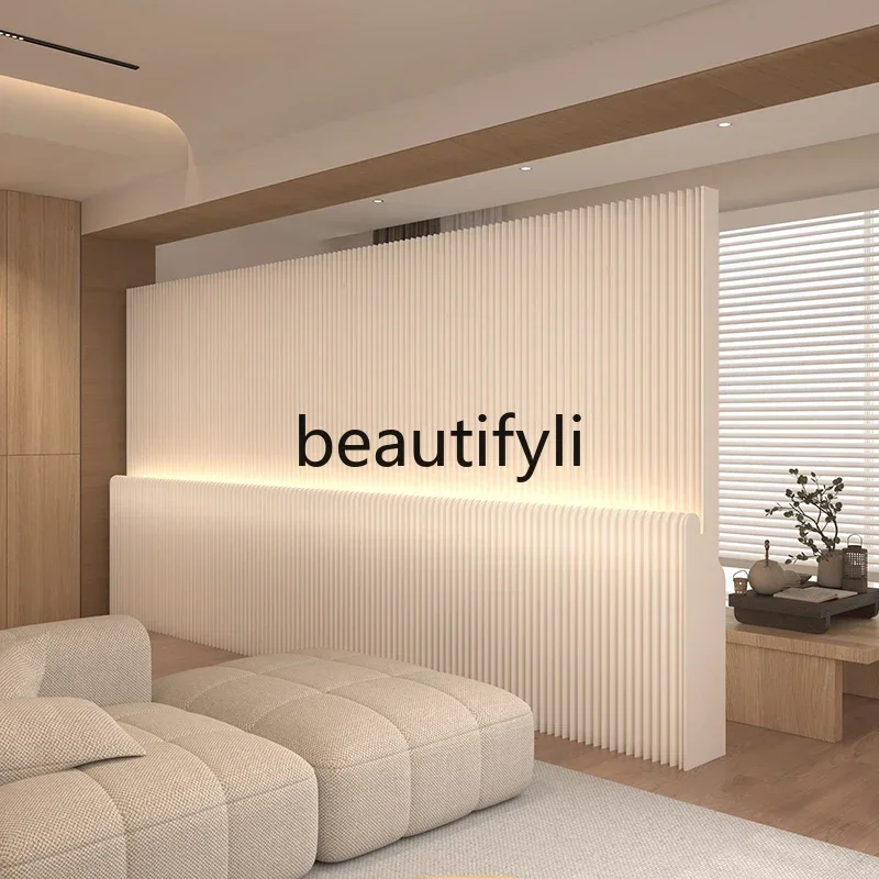 2003 Paper Screen Partition Office Fake Wall Fence Exhibition Movable Live Streaming Background Wall