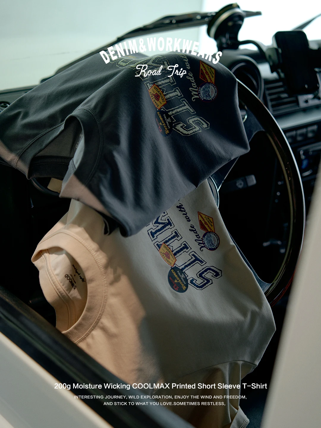 

SIMWOOD летняя новая футболка с буквенным принтом 200 г/м2 Cool Feeling Coolmax, мужские дышащие топы высокого качества