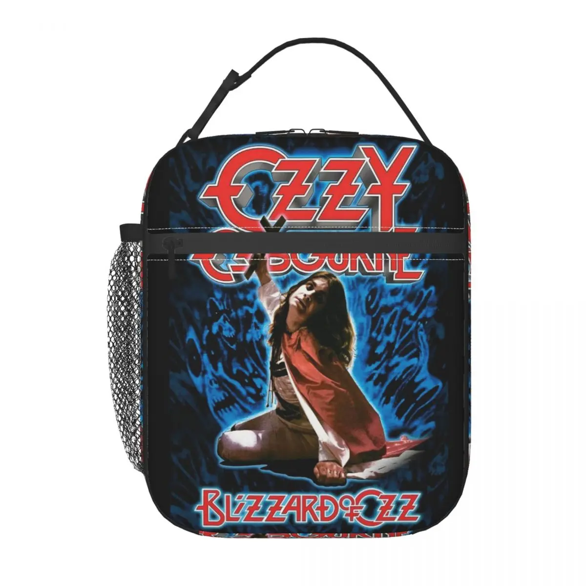 Ozzy Osbourne Prince Of Darkness Insulated Lunch Bag for Women Resuable Heavy Metal Cooler Thermal Bento Box Kid School Children