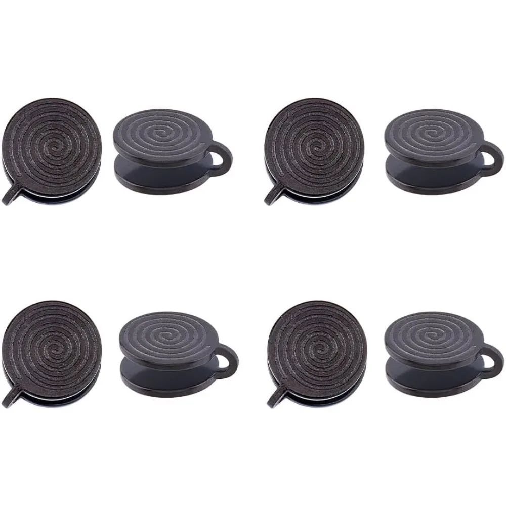 

Серьги давления для Keloids, клипсы из нержавеющей стали, спиральные, без пирсинга, радужная компрессия