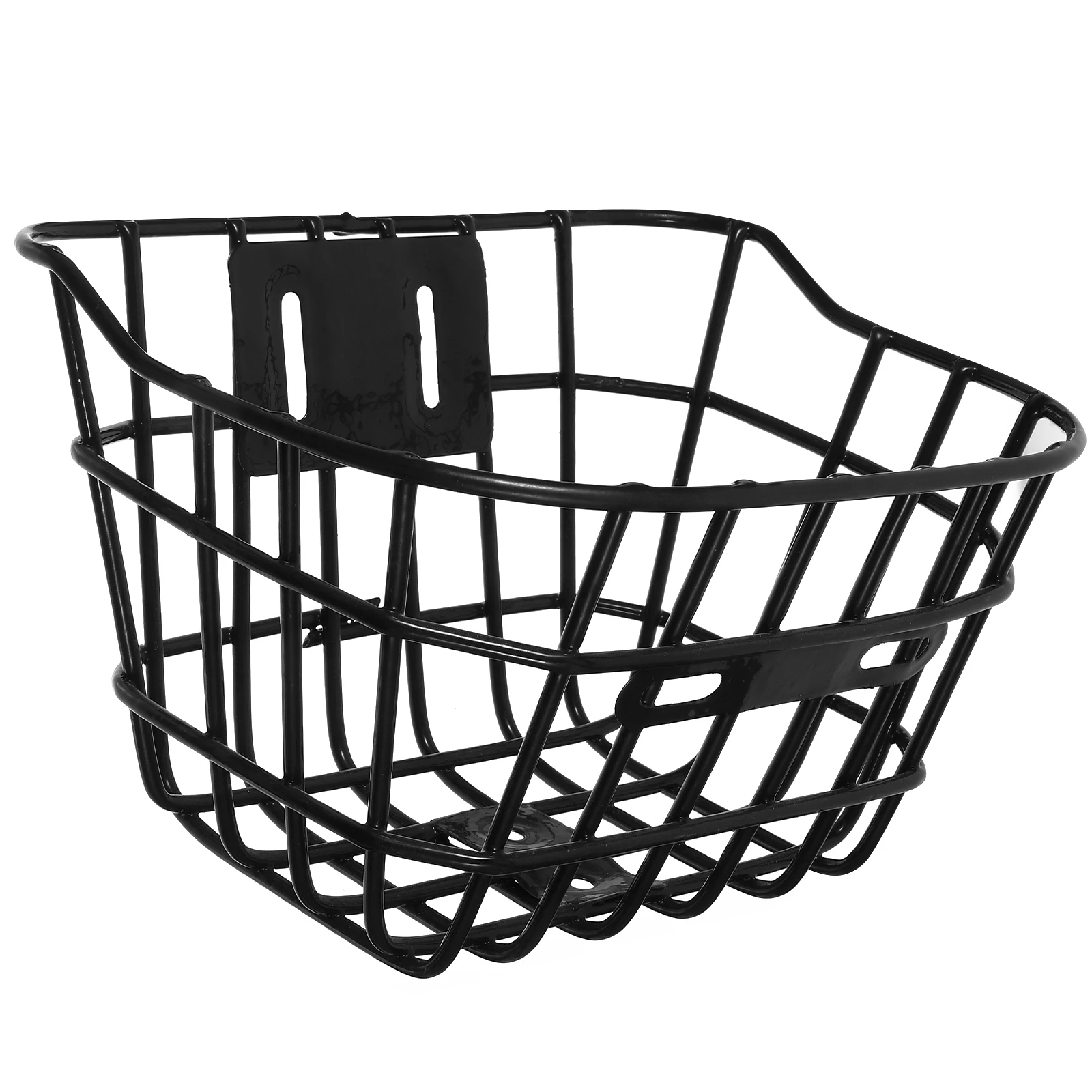 

Bicycle Basket Bike Front Large Handlebar Baskets Metal Durable Storage Smooth Surface Easy Installation Long Use Bike