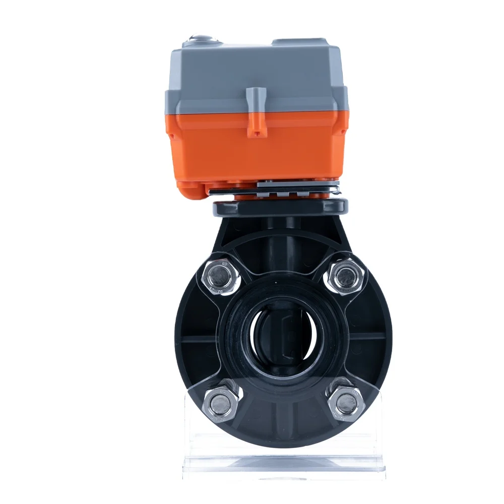 

Electroplating Electric Butterfly Valves Chemical Fertilizer Chlor-alkali Electrolysis Water Gas Media Ore Conditioning System