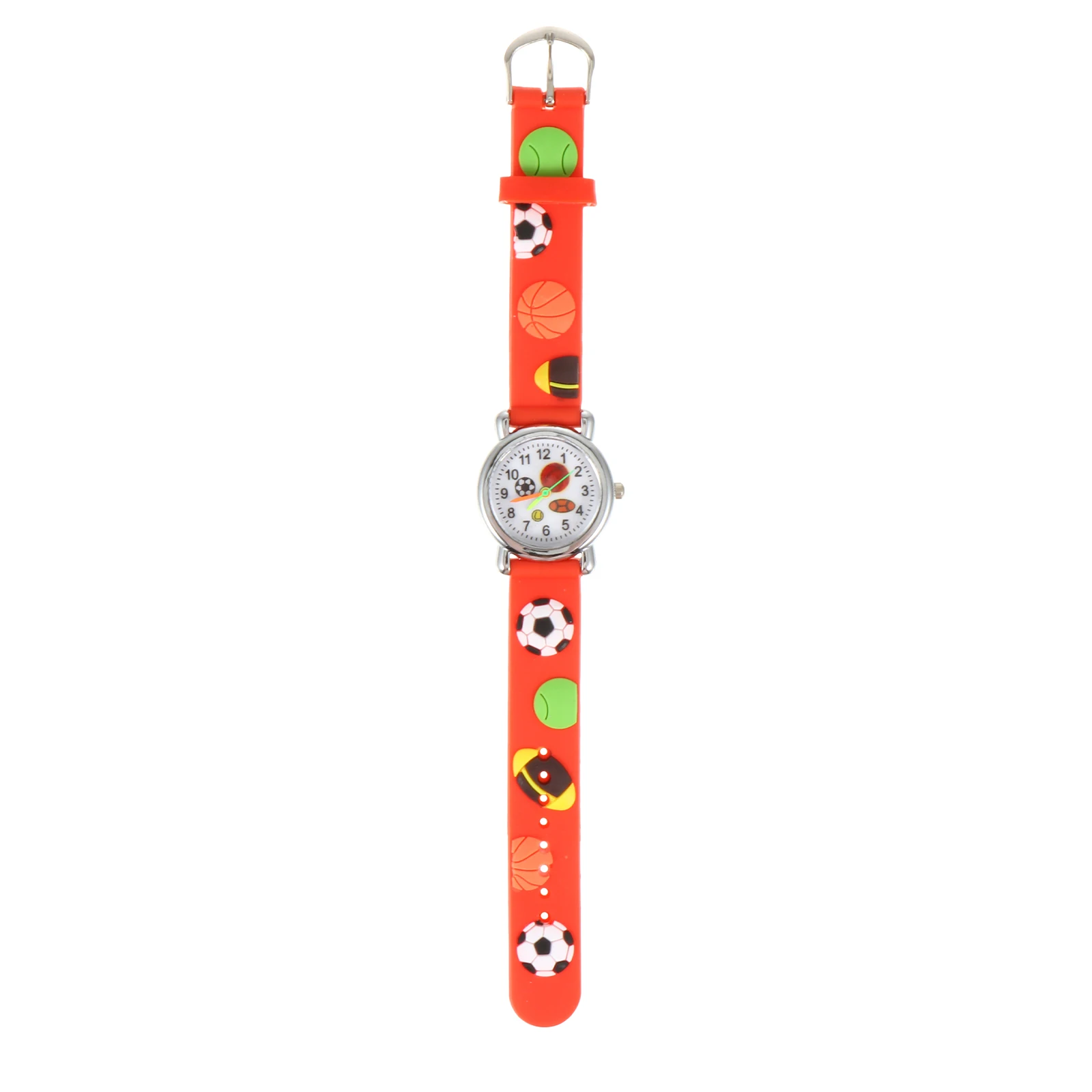 Cute 3D Cartoon Kids Watch Comfortable Wrist Band Fun Design Great Holiday Birthday Gift For Children