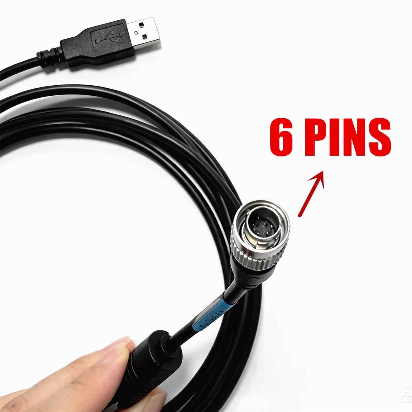 Brandnew DINI03 digital level USB data cable For 73840018 DINI03 DINI digital level HRS 6 pin