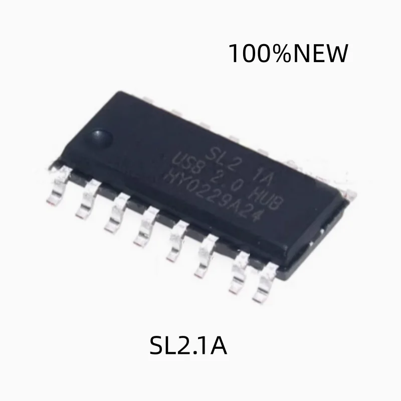 (20 Pieces) 100% New Sl2.1A Sl2.1S Sl2.2S Smd Sop One-To-Four USB 2.0 Hub Chip Controller Chip Ic