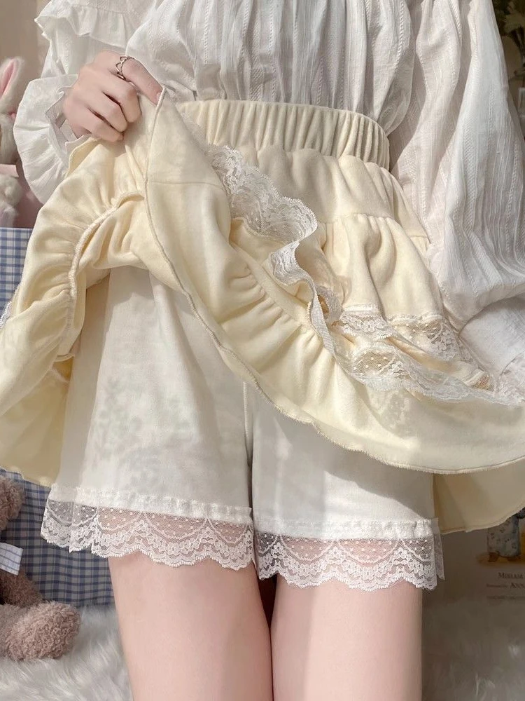 Koronkowe spódnice z ciastami damskie Patchwork Sweet Temper Midi zaprojektowane moda luźna casualowe w stylu Streetwear Faldas japoński Harajuku Kawaii Ins