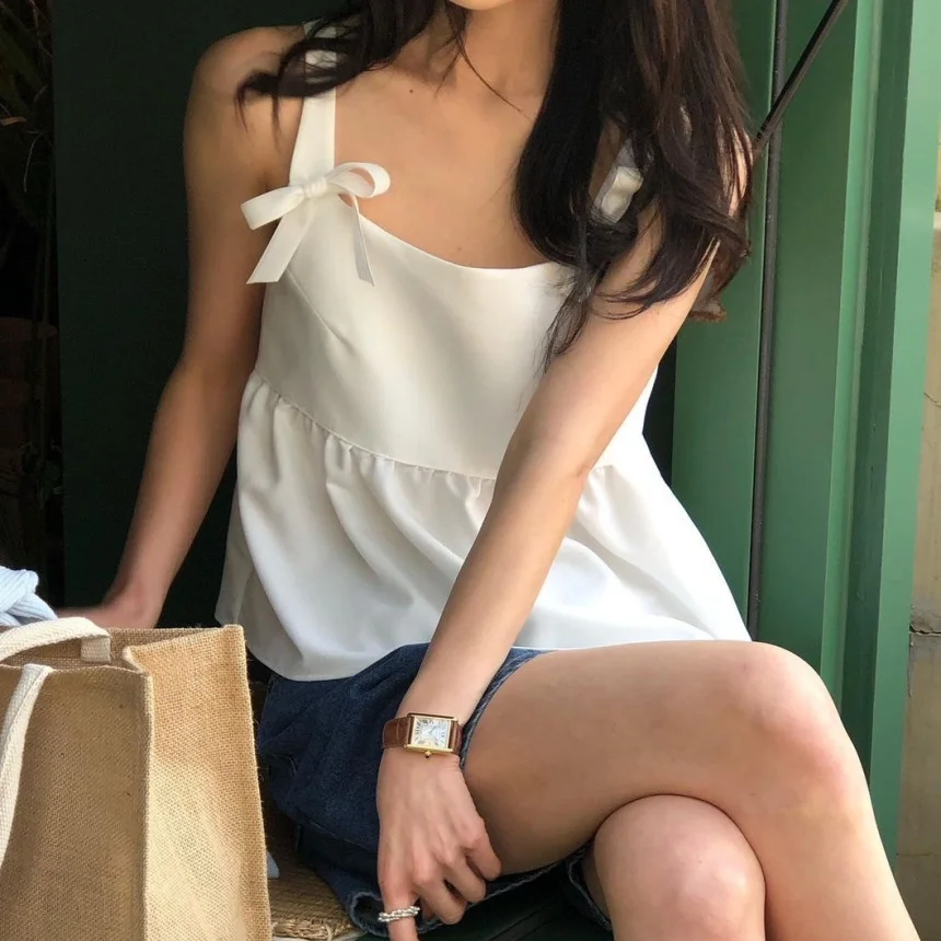 

Корейский декоративный жилет-бабочка для женщин: модный, повседневный, для весны, осени, зимы, школы, улицы, путешествий