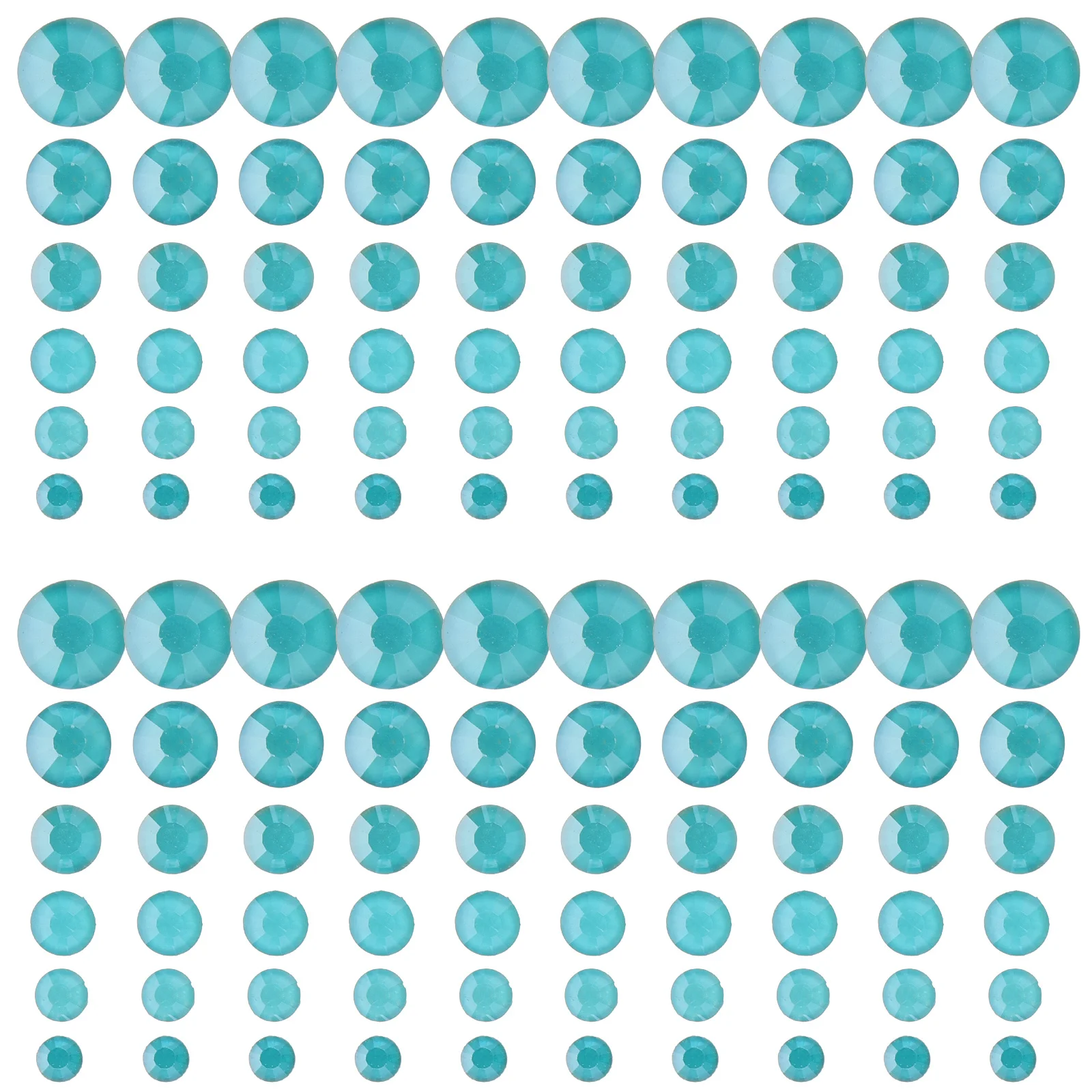 820Pcs Nail Art Gems Glass Rhinestones Multi Sizes Flatback Rhinestones for Acrylic Nails Nail Decorations Diamonds for Nails