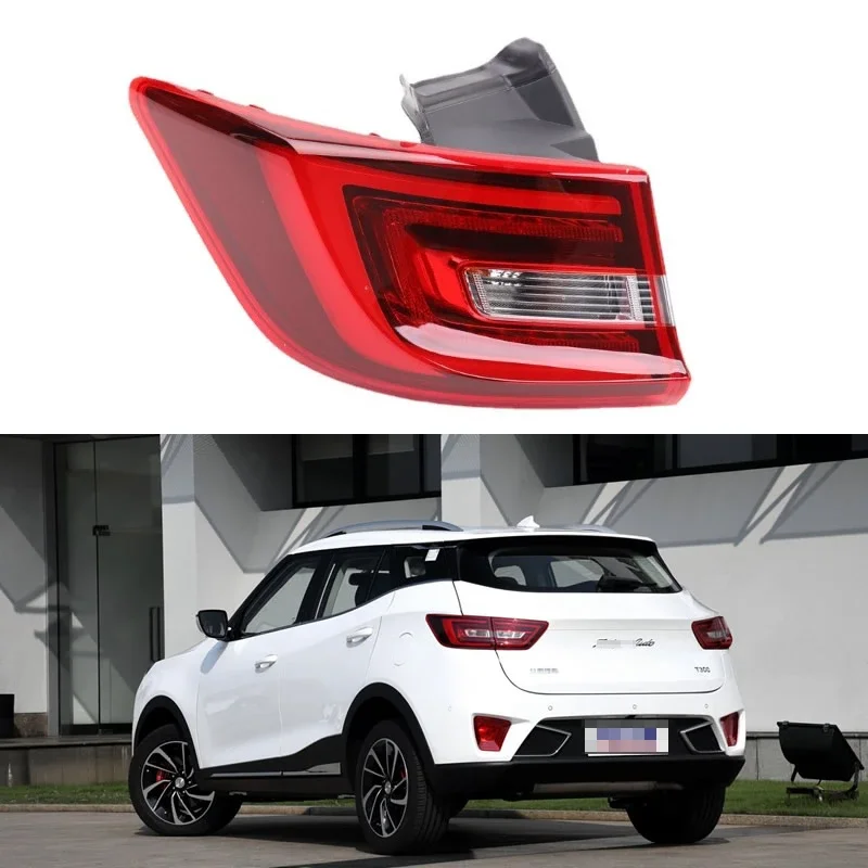 Outside taillight For Zotye T300 2017 2018 2019 Car Accessories Tail Light Assembly brake lights turn signal lamp Rear lamp