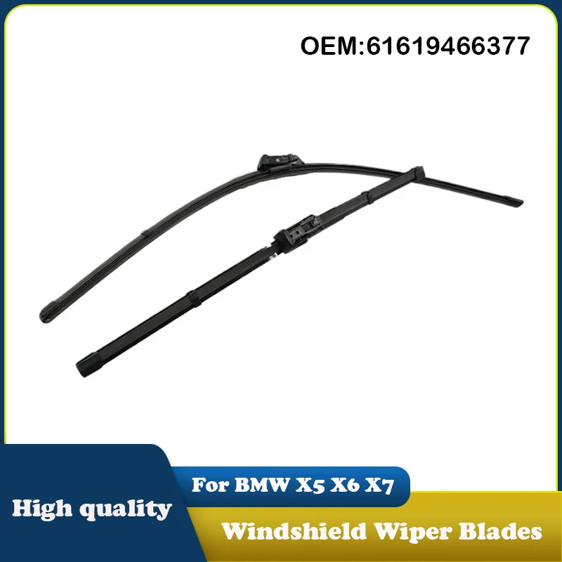 

61619466377 Front Windshield Wiper Blades For BMW G05 X5 G06 X6 G07 X7 Car Accessories