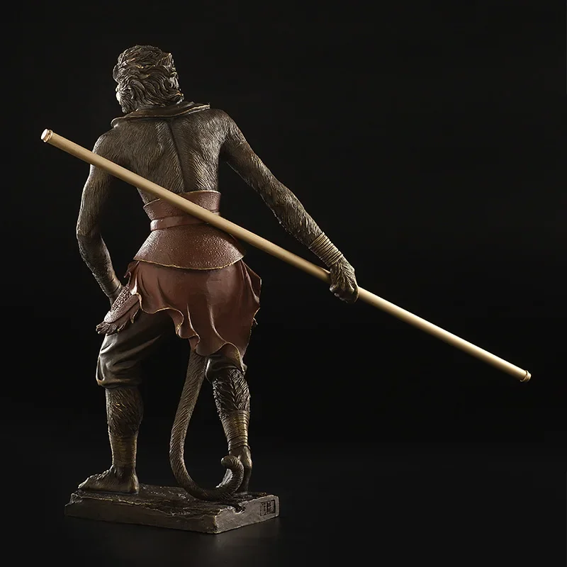 النحاس الظلام أسطورة Wukong الطرفية الشكل Qitian Dasheng ديكور المنزل غرفة المعيشة مكتب هدية حلية #3