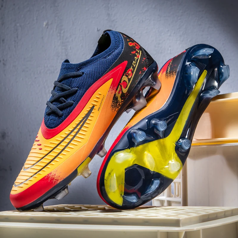 

Original Men Soccer Shoes FG/TF Society Cleats Football Field Boots Professional Comfortable Unisex Turf Training Football Shoes