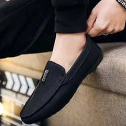 New In Man Casual Shoe Loafers Fashion 2024 Leather Shoes for Men Footwear Offer Classic Original High Quality Pu Low Price Sale