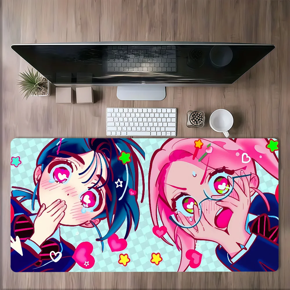comic couple cute anime a-alien stage Mouse Pad Non-slip Lockedge Thickened Desktop MousePad Large Comfort Gaming Office Student