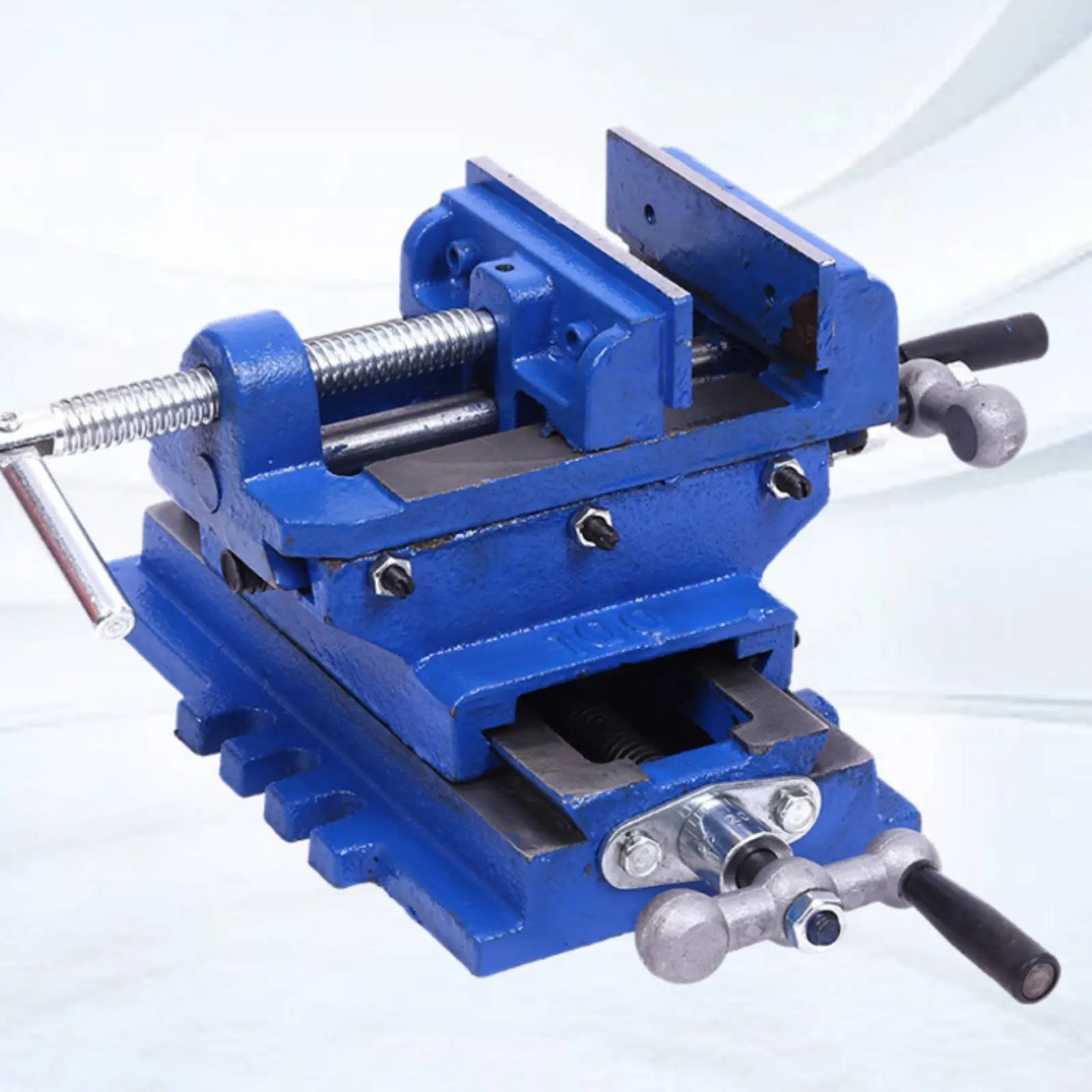 Cross Slide Drill Press Vise Heavy Duty Drill Press Vice 2 Way Sliding Vise Stable Clamping Cross Slide Clamp Cast Iron - view 4
