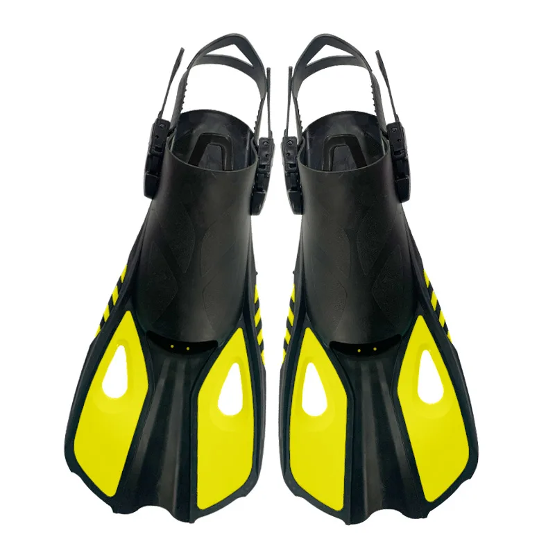 

New High Quality Adjustable Diving Flippers Swimming Aid Booster Fins Pool Beach Swimming Equipment