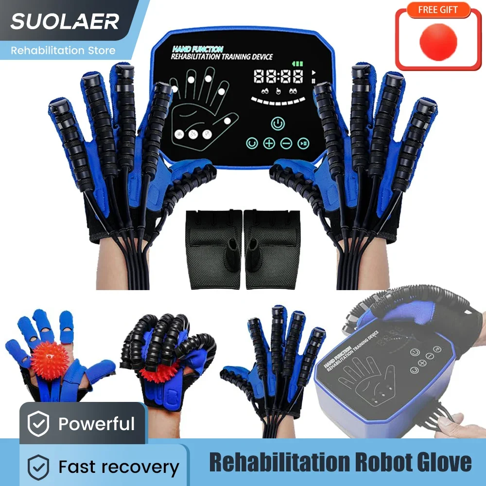 

Stroke Hemiplegia Rehabilitation Equipment Robot Gloves Finger and Hand Function Recovery Training Device for Patients Therapy