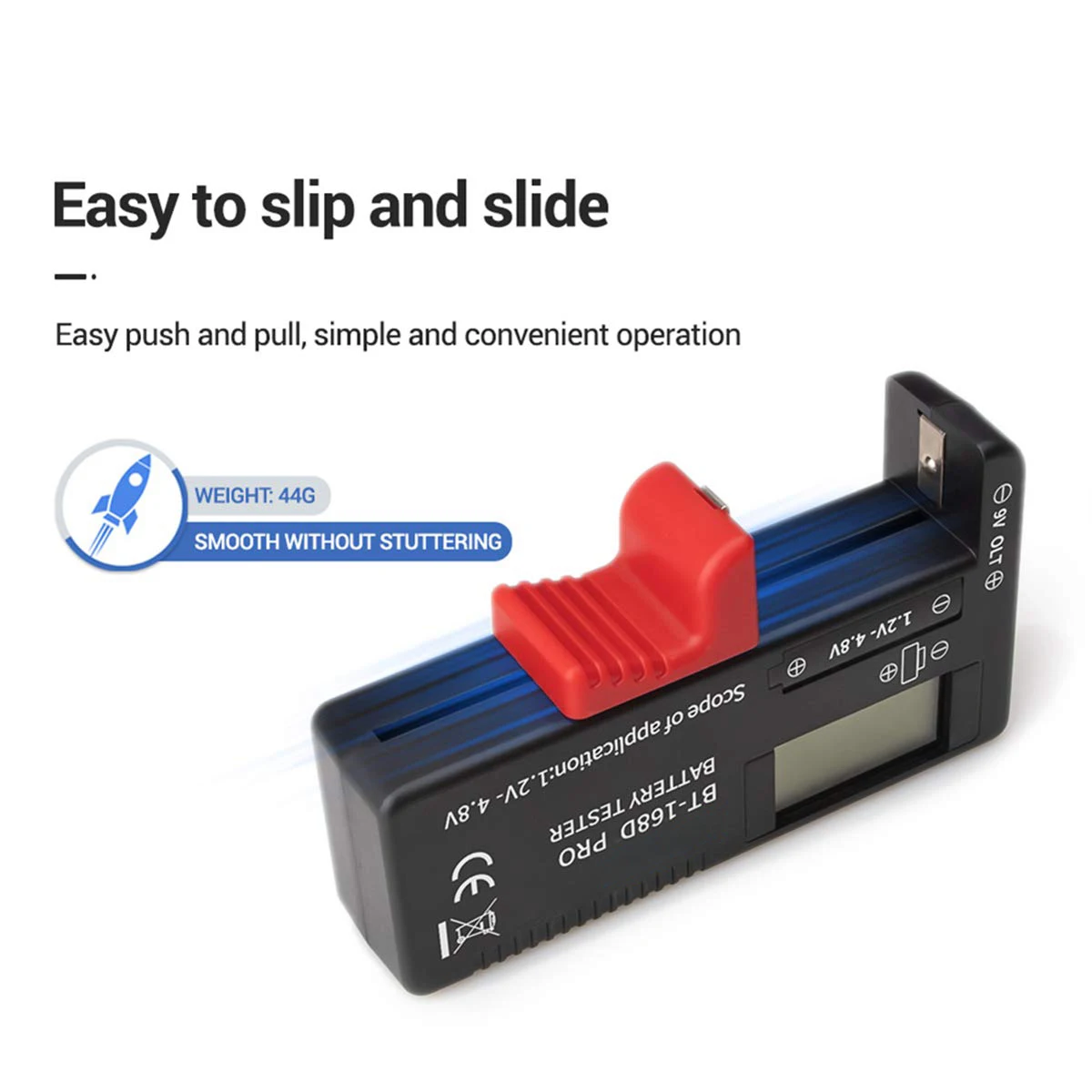 BT-168 PRO Digital Battery Capacity Tester Universal Battery Tester Battery Capacity Tester Battery Testing Tool